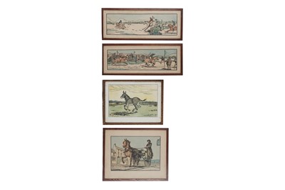 Lot 1726 - Yeats (Jack Butler) Four hand-coloured Cuala Press prints