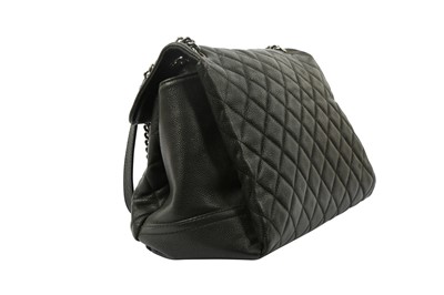Lot 469 - Chanel Black Accordion Shoulder Bag