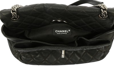 Lot 469 - Chanel Black Accordion Shoulder Bag
