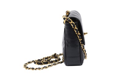 Lot 114 - Chanel Navy Blue Mini Flap Crossbody Bag