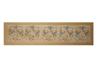 Lot 403 - AN EMBROIDERED PANEL