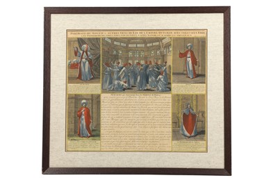 Lot 685 - A COLLECTION OF SEVEN PRINTS: EASTERN ORTHODOX CHURCH & TURKISH COSTUME