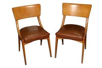 Lot 495 - BENCHAIRS OF STOE, TWO PAIRS OF SIDE CHAIRS, CIRCA 1960S