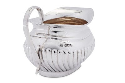 Lot 421 - A George V sterling silver five – piece tea and coffee service, Sheffield 1926 by Emile Viner