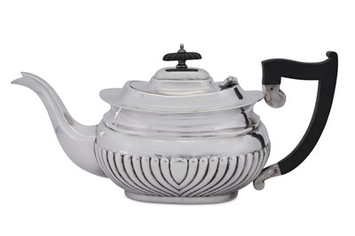 Lot 421 - A George V sterling silver five – piece tea and coffee service, Sheffield 1926 by Emile Viner