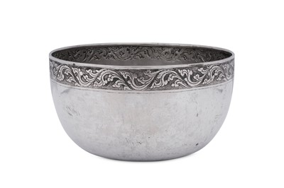 Lot 217 - A mid-20th century Cambodian silver bowl, circa 1950