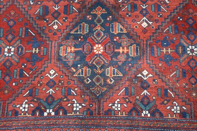 Lot 80 - AN ANTIQUE AFSHAR RUG, SOUTH-WEST PERSIA