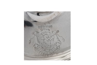 Lot 521 - Duke of Portland - A George III sterling silver chamberstick, London 1776 by John Alderhead (reg. 23rd April 1750)