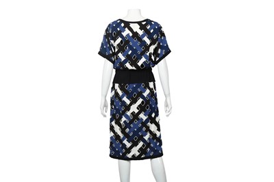 Lot 93 - Louis Vuitton Cut-Out Dress - Size 38