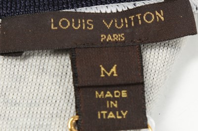 Lot 120 - Louis Vuitton Navy Shift Dress - Size M