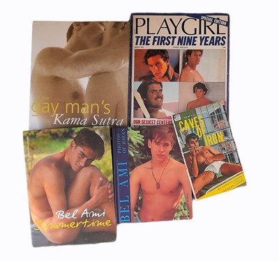 Lot 1129 - COLLECTION OF HOMO-EROTIC BOOKS & MAGAZINES