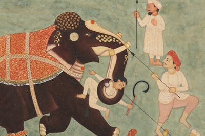 Lot 57 - TWO INDIAN SPORTING SCENES