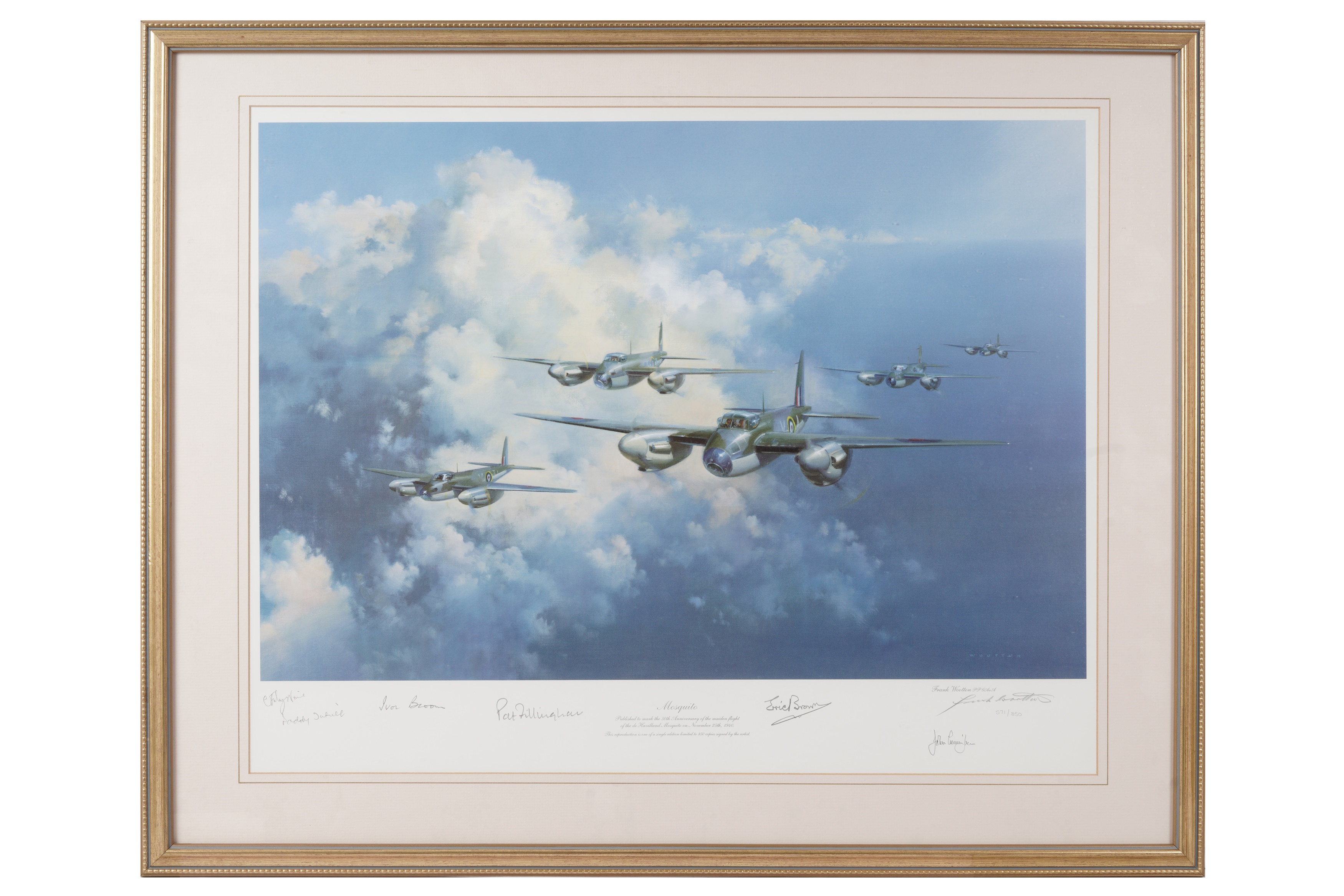AIRMEN MOSQUITO CLUB スカジャン 1953-1954 AIRMEN MOSQUITO CLUB スカジャン 1953-1954