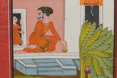 Lot 111 - AN ILLUSTRATION TO A BOOK OF INDIAN FABLES