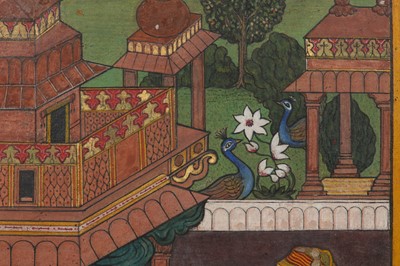 Lot 115 - AN ILLUSTRATION TO A RAGAMALA SERIES