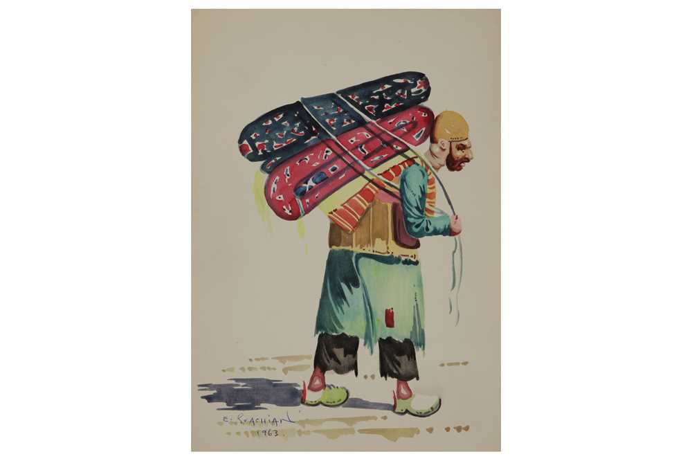 Lot 593 - E. SVACHIAN (IRANIAN C. 1962, STUDIO DEMON TEHRAN)