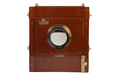 Lot 29 - A Large Whole Plate Gandolfi Tailboard Camera
