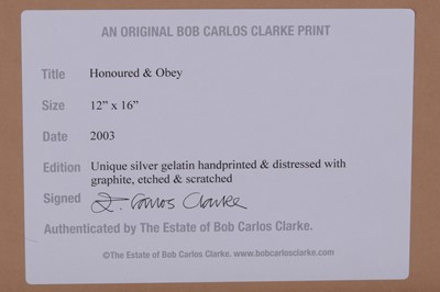 Lot 1126 - BOB CARLOS CLARKE (BRITISH 1950–2005)