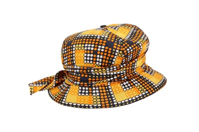 Lot 668 - Christian Dior Mosaic Print Summer Hat
