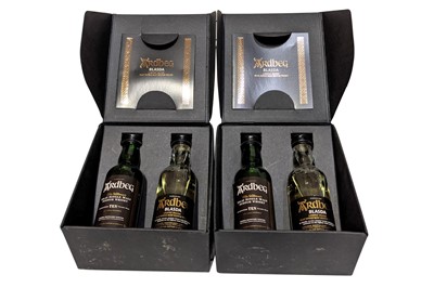 Lot 674 - 4 Miniatures of Ardbeg Whisky
