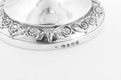 Lot 526 - A George III sterling silver twin handled cup and cover, London 1810 by William Frisbee (first reg. 12th April 1791)