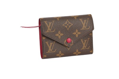 Lot 255 - Louis Vuitton Fuchsia Monogram Victorine Wallet