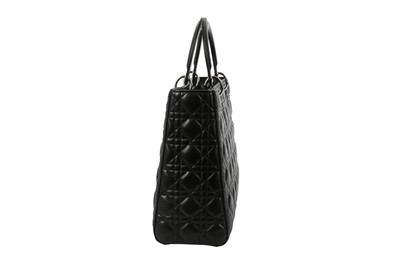 Lot 472 - Christian Dior Black Large Lady Dior Bag