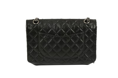 Lot 467 - Chanel Black 2.55 Reissue Double Flap Bag