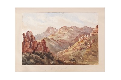 Lot 1626 - Anglo/Indian 19th Century bound album of watercolours and drawings [Smith (Dr. Colvin)]