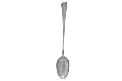 Lot 370 - A George I Britannia standard silver basting spoon, London 1716 by William Street (reg. 25th Feb 1717)