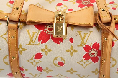 Lot 38 - Louis Vuitton Red Cherry Blossom Monogram Papillon
