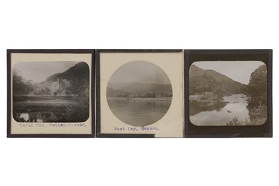 Lot 105 - Wales views, glass plate, c.1920s