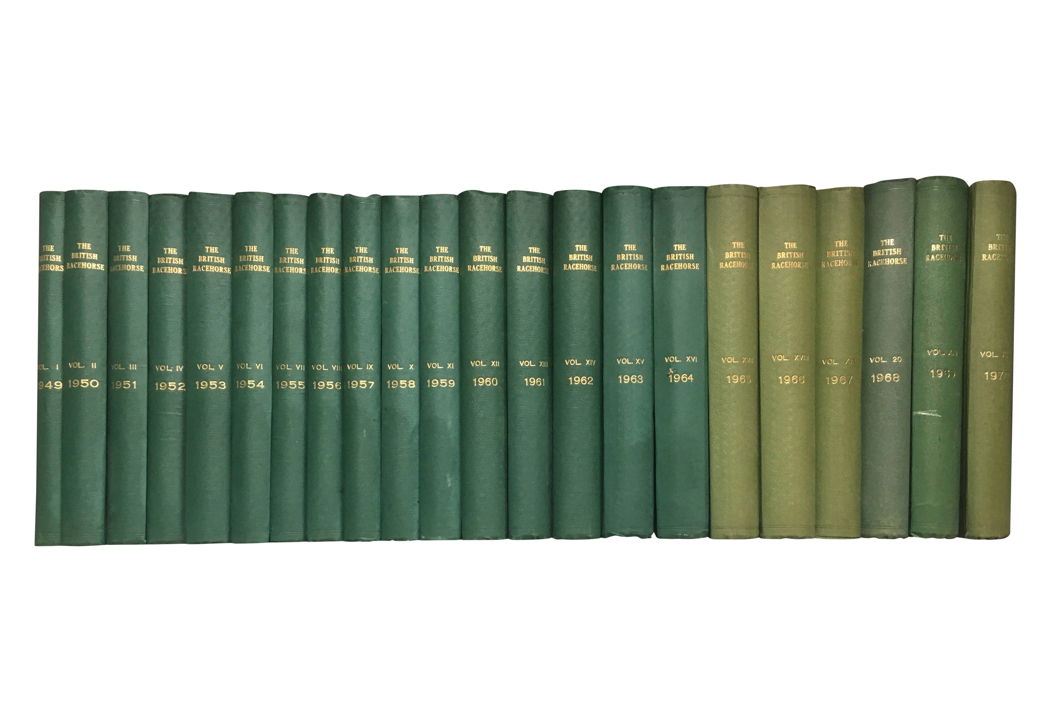 Lot 1587 - Horse Racing. The British Racehorse