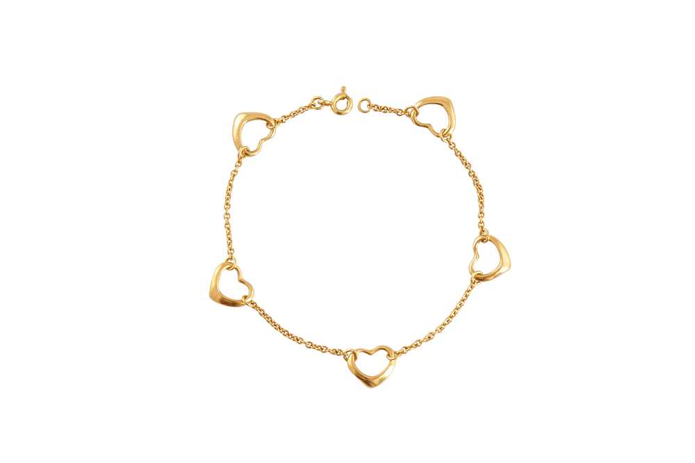 Lot 173 - Elsa Peretti for Tiffany & Co. | An 'Open Heart' bracelet