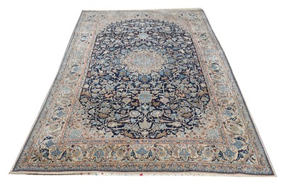 Lot 107 - AN EXTREMELY FINE NAIN LARGE RUG, CENTRAL PERSIA