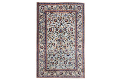 Lot 93 - A FINE KASHAN RUG,  CENTRAL PERSIA