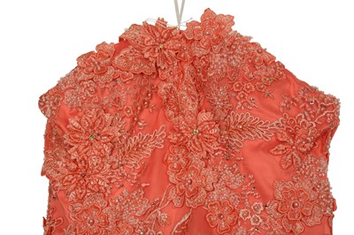Lot 678 - Two Ashley Isham Embellished Gowns