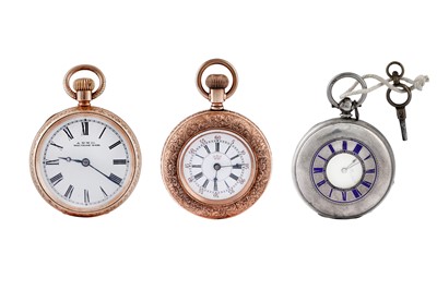 Lot 9 - 3 POCKET WATCHES.