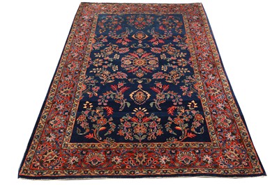 Lot 127 - A FINE MANCHESTER KASHAN RUG, CENTRAL PERSIA