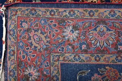 Lot 127 - A FINE MANCHESTER KASHAN RUG, CENTRAL PERSIA