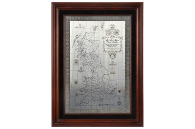 Lot 593 - 'THE SILVER MAP OF GREAT BRITAIN', LIMITED EDITION STERLING SILVER