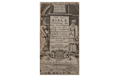 Lot 1525 - The Holy Bible Containing the Old Testament and the New,  1658.
