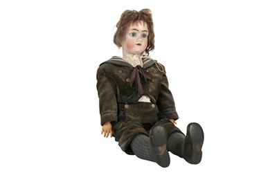 Lot 159 - DOLLS: A JUTTA BISQUE HEAD DOLL