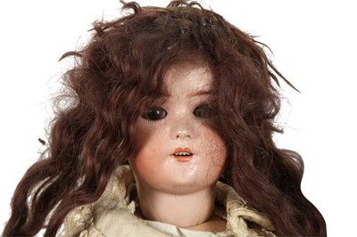 Lot 163 - DOLLS: A SIMON AND HALBIG BISQUE HEAD DOLL