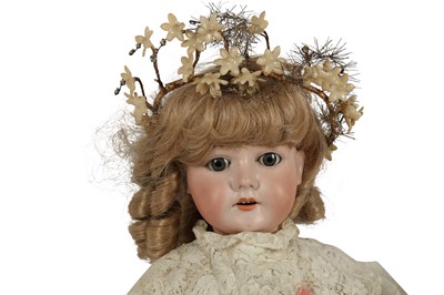 Lot 166 - DOLLS: A C.M. BERGMANN DOLL, EARLY 20TH CENTURY