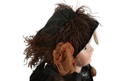Lot 170 - DOLLS: A SIMON AND HALBIG BISQUE HEAD DOLL