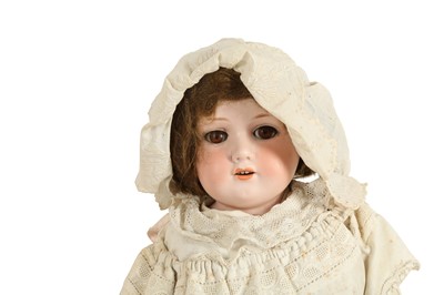 Lot 178 - DOLLS: AN ARMAND MARSEILLE 390M BISQUE DOLL