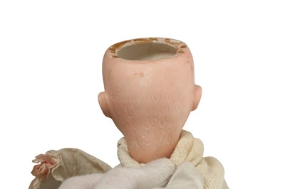 Lot 178 - DOLLS: AN ARMAND MARSEILLE 390M BISQUE DOLL