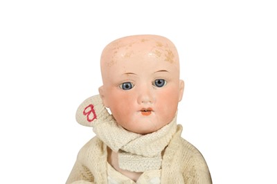 Lot 178 - DOLLS: AN ARMAND MARSEILLE 390M BISQUE DOLL