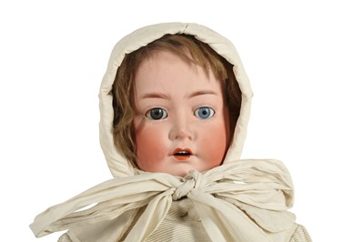 Lot 180 - DOLLS: AN OTTO DRESSEL BISQUE HEAD DOLL, EARLY 20TH CENTURY